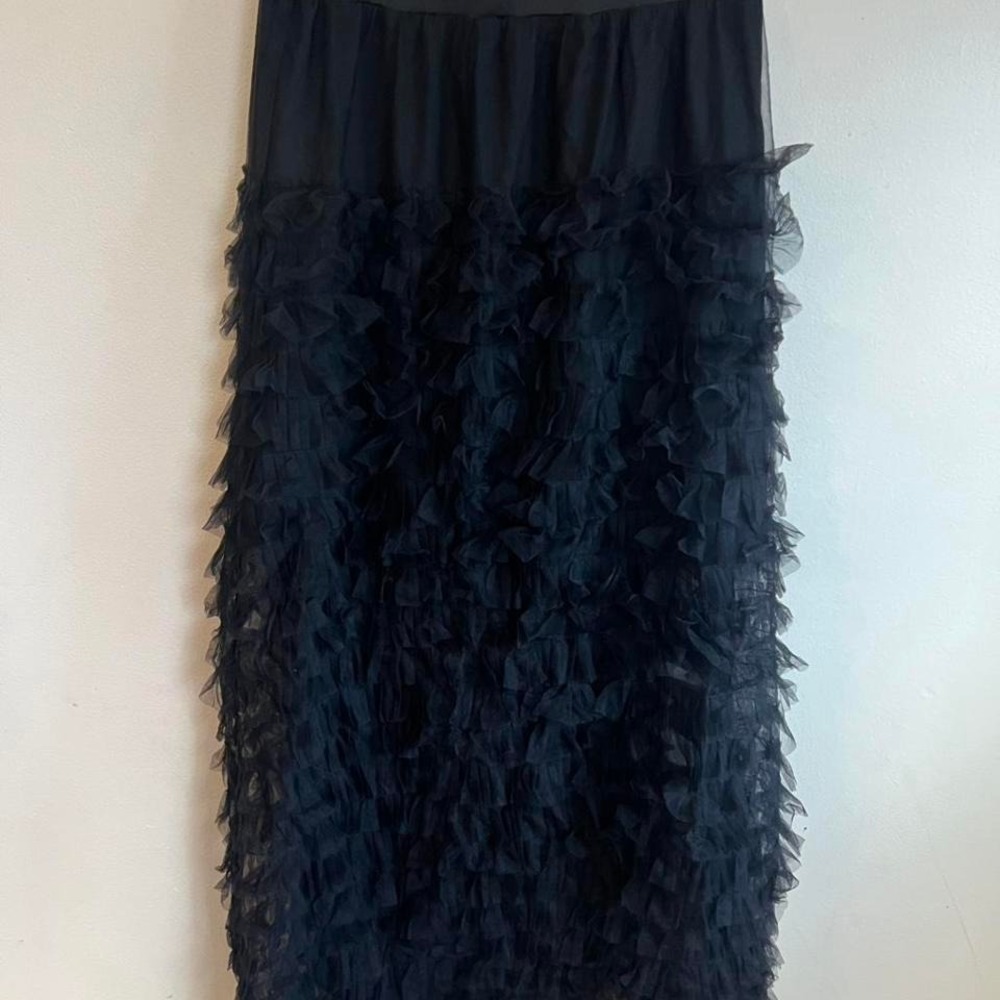Killstar Victoriana Black Ruffle skirt size‎ small - Picture 4 of 5